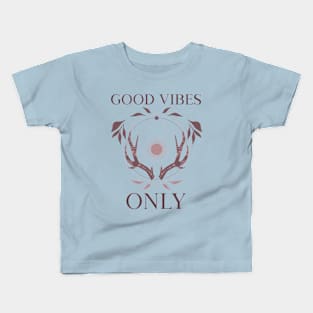 Good Vibes Only Esoteric Spiritual Kids T-Shirt